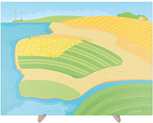 EDUPLAY Mega-Magnettafel auf dem Land