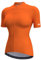 Wulibke Women's Cycling Jersey Top, Cycling Women's Shirt, Breathable and Quick Drying Cycling Jersey with 3 Pockets S Orange