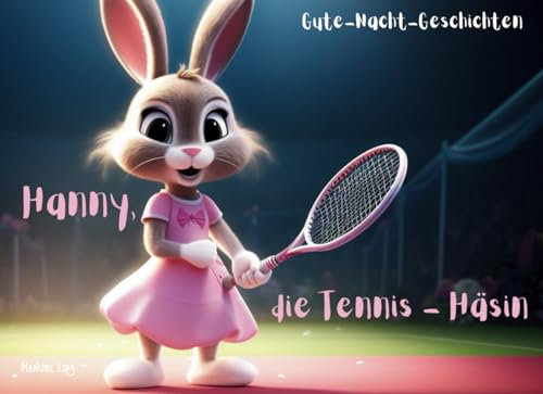 Gute-Nacht Geschichten Hanny die Tennis Häsin: Gute Nacht Geschichten zum Einschlafen für Kinder