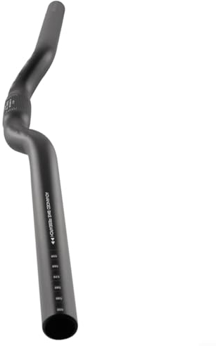 Aluminium-Lenker für Rennrad, MTB, Mountainbike, Fahrrad, 600 mm, 25,4 mm Stange (gerader Griff) (Schwalbe)