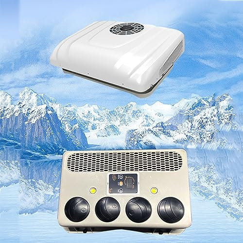 Rv Air Conditioner Roof Parking Air Conditioner, Rv Modification, All-In-One Car Air Conditioner, Split Type, 12V24V, Suitable For Various Models (24V)