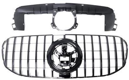 per Merc&edes per Be&NZ X167 Classe GLS 2020-2024 GLS450 GLS580 Griglia Anteriore Anteriori Griglie radiatori Griglia Paraurti(Black)