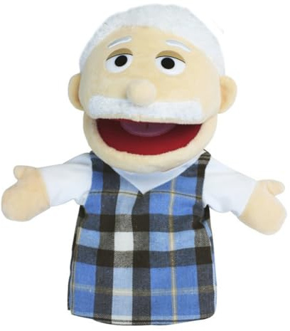 Familie Handpuppen Spielzeug Kuscheltiere Opa Oma Papa Mama Tochter Sohn Fingerpuppen Stofftierpuppe Familie handpuppen Plüschtier für Geschichtenerzählen Unterricht Vorschule Rollenspiele