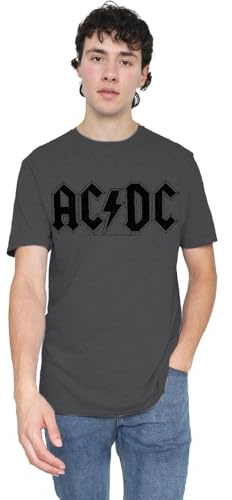 AC/DC ACDC Worn Logo Unisex T Shirt
