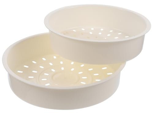 OFFSCH 2piezas Cesta Vaporera De Plástico Utensilios Cocina Vaporera Alimentos Rejilla Vapor