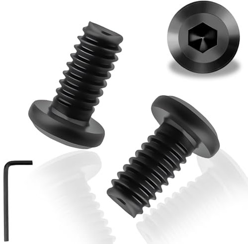 Lot de 30 vis M5 x 12 mm à six pans creux inox A2 V2A Noir Vis à tête plate Filetage complet Clé Allen pour appareils ménagers machines