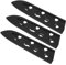 PATIKIL 3Pcs Copri Coltelli In Plastica Sicuri Per Coltello Da Chef 7, Custodia Protettiva Universale Per Lama, Fodera Per Coltelli Da Cucina E Bar, Nero