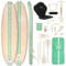 HUIIKE Stand Up Paddling Board mit Zubehör, Paddel, Finnen, Pumpe. Paddle Sup Board Aufblasbar Hohe Stabilität und Widerstandsfähigkeit. 305 x 84 x 15 cm, Belastbar bis 130 kg