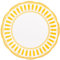 Table Passion - Assiette plate Napoli jaune 27 cm (lot de 6)