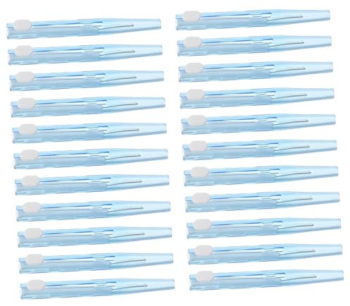VALICLUD 40Pezzi Spazzolino Interdentale per Apparecchi Ortodontici Design Ergonomico e Maniglia Facile Usare tra Denti Stuzzicadenti