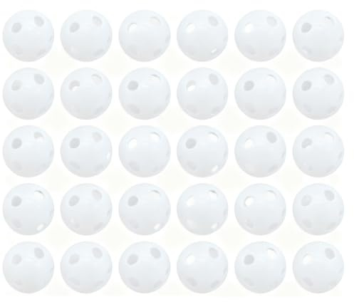 TSUOUKL 30 Stück Rasselkugeln zum Einnähen, Weiße Rasselkugeln Einsätze Rasseldosen Geräuschhersteller Quietscher Rasselbälle Füllmaterial für Tierpuppe Puppe Rasseln Plüsch Ringe