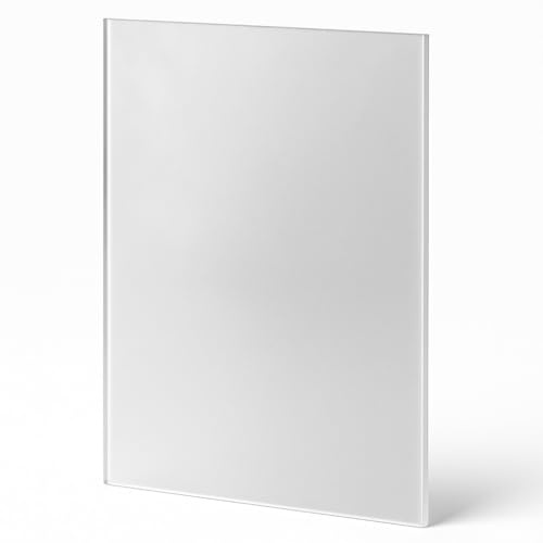 AtHaus® Acrylglas Satiniert - 3mm Materialstärke - Opal Frosted PMMA - CNC-Zuschnitt nach Maß - Lichtdurchlässigkeit 70% - 1600 x 100 mm