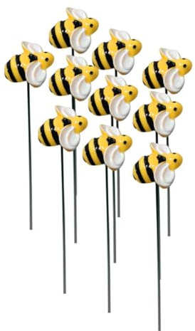 Flaroey Garden Stake Decoration for Outdoor Garden Decoration 30 Pieces.Outdoor Garden Decoration Inserts Easy to Use