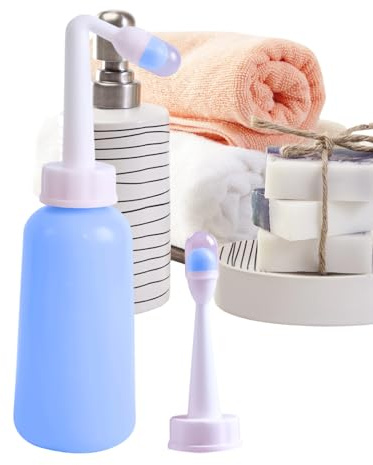 Bidon De Toilette Portable - Articles de Soins Postnataux et Périnéaux | Douchette Bidet de Portable | Pour Soins Post-Opératoires Nettoyage Quotidien Maison et Vacances