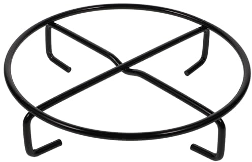 BESPORTBLE Campfire Cooking Equipment Campfire Cooking Stand Fire Pit Rack Camping Campfire Grill Pot Rack Cast Iron over Fire Split Stoves Camping Tripod Stand for Cooking Open Campfire Tripod
