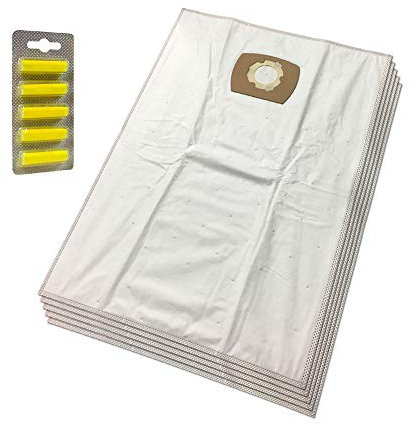 MohMus Set 5 Parfums + 5 Premium Sacs Aspirateur pour MOULINEX Q 90.. System 30, NILFISK Alto Attix 30-..