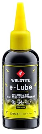 WELDTITE E-Lube for e-Bikes - Optimised for High Torque Drivetrains, 100 ml