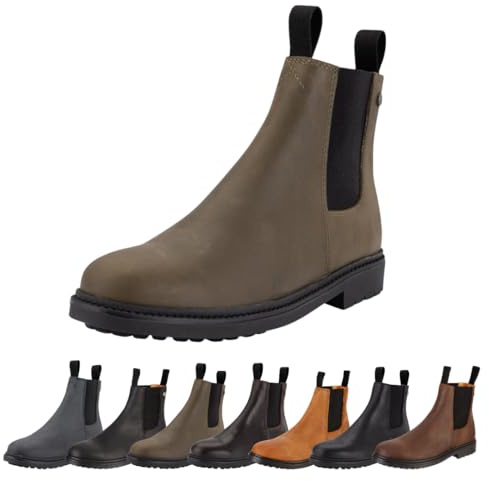 SUEDWIND FOOTWEAR Reitstiefeletten für Damen New Work – Waxy Green 45