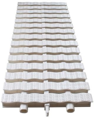 OemClima Rejilla rebosadero Piscina desbordante Transversal Rejilla desague terraza Canal de Drenaje canaleta Sauna Jardin (200mm x 1m)