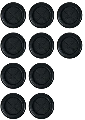 10 Gummistopfen für ø30mm Bohrlöcher mit Kabeldurchführung | Durchgangstülle Karosseriestopfen Verschlussstopfen | Für Maschinen, Gehäuse, KFZ, PKW, LKW...