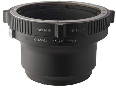 XPIMAGE Objektivadapterring kompatibel mit Hasselblad V-Objektiv an Sony E-Mount-Kamera A7M3 A7M4