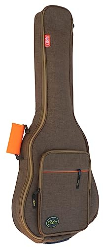 Cibeles Tasche für klassische Gitarre und Flamenco, Gitarrenkoffer Gitarrenhülle, mit 15 mm Polsterung, Bronze