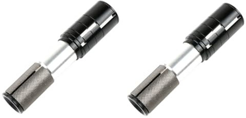 Sosoport 2pcs Road Bike Fork Stem Extender Handlebar Riser for Mountain Bike Stem Adapter Extension