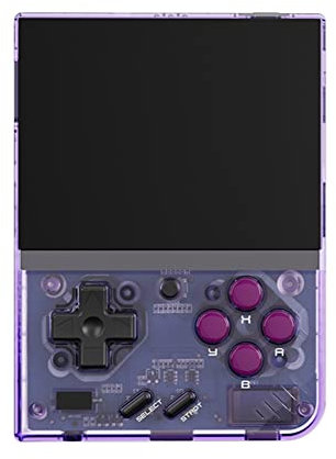 Fiorky Mini Plus Console di gioco portatile retrò portatile Sistema Linux Schermo IPS da 3,5 pollici Lettori di gioco portatili Supporto WiFi ricaricabile Regalo for bambini e adulti