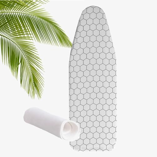 Homes Ironing Board Covers With Thick Padding 92X33 97x33 110x35 122x38cm Full Size Ironing Board Cover And Pad Ease Of Use And Installation Cuts Ironing Time In Half ( Color : B , Size : Medium(100x3