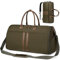 Suweir Kleidersack Reisetasche Anzugtasche Garment Duffle Bag mit Schuhfach Nassfach 3 in 1 Hängenden Faltbaren Koffer Anzug Reisetaschen Travel Bag für Männer, Frauen, Reisen, Business (Grün)