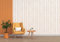 ICYEHAO Papel Pintado Autoadhesivo a Rayas, 44.5 x 500cm, Geométrico Naranja Blanco, Vinilo para Sala de Estar, Dormitorio, Decoración del Hogar