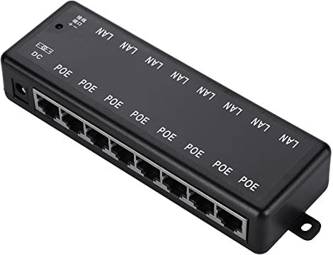 Adaptateur POE Passif, 8 Interfaces DC12V-48V, Alimentation sur Ethernet, Module d'alimentation POE, Injecteur
