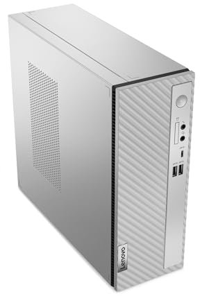 Lenovo IdeaCentre 3 07IRB8 Desktop PC | Intel Core i3-12100 up to 4.3GHz | 8GB DDR4-3200MHz RAM | 256GB PCIe 4 NVMe SSD | Windows 11 | Silver