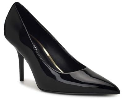 Nine West Women's Princesa Pump, Black Patent, 6.5