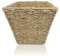 ARPAN Waste Bin - Woven Waste Paper Basket for Bedroom, Kitchen, Bathroom or Office - Seagrass Trash Can - Versatile Wastebasket for Garbage and Rubbish (Square- CL-746)