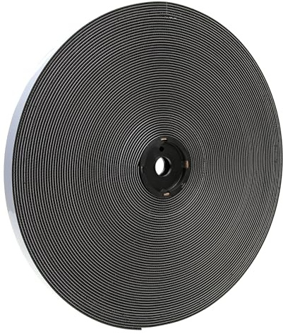 Dual Lock 3M Flexibler Druckverschluss SJ354-Serie, SJ3540 | 12 mm x 45.7 m, 5.7 mm, Schwarz, 40 Köpfe/cm², Innenbereich