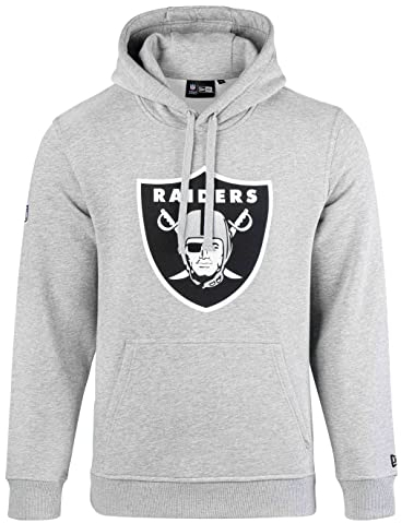 New Era - NFL Oakland Raiders Team Logo Hoodie - grey Size XS