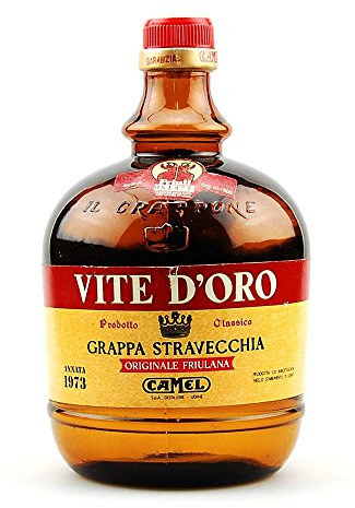 Grappa 1973 Vite d'Ora Camel Stravecchia Magnum