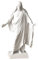 Deseret Book – Belosol – Christus-Statue – christliche Dekoration – Jesus-Statue – Jesus-Heimdekoration – inspirierende Skulptur – christliches Leben – 22,9 cm