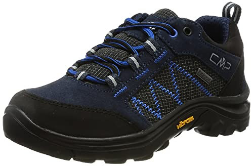 CMP Unisex-Child Kids Thiamat Low 2.0 Trekking Shoe Wp, Black Blue,35 EU