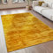 Paco Home Teppich Wohnzimmer Vintage Kurzflor Handgefertigt Hochwertig 100% Viskose, Grösse:240x340 cm, Farbe:Gelb