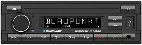 Blaupunkt Nürnberg 200 DAB BT, 1-DIN Autoradio, DAB+, Bluetooht, Freisprecheinrichtung, USB, AUX-Eingang, 200W