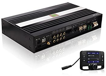 sennuopu, Amplificateur Audio de Voiture, Processeur de Son Numérique à 10 Canaux avec Amplificateur à 8 Canaux, Égaliseur 31 Bandes,Entrée Multi-Formes