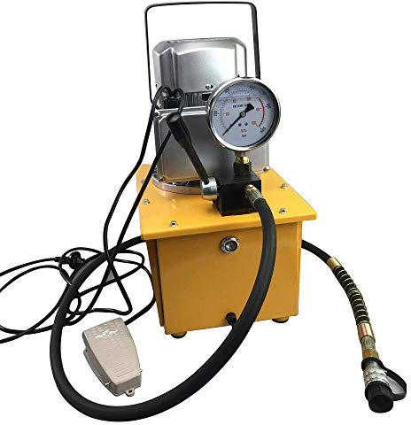 Bomba hidráulica electrohidráulica 220 V 750 W 700 bar unidad hidráulica eléctrica con pedal manual motor hidráulico bomba