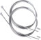 Go-Gear 2 x PEAR END BRAKE CABLES Inner Wire inc End Caps for Bicycles, Road Bikes & Hybrid Cycles