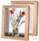 Dohomi Cadre Bilderrahmen 20.3x25.4 cm (2 Stück, Teak) aus massivem Holz und Echtglas, Display-Bilder 20.3x25.4 cm mit Matte oder 15.2x20.3 cm ohne Matte für Wand oder Tischplatte, 20.3x25.4 cm