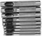 Leder Locher, 9 Stück 2,5-10mm Kohlenstoffstahl Locheisen Set, für Lederhandwerk, Kleidung, Handtaschen, Segeltuch, Gürtel, Jacken