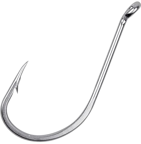 Octopus Schnabelhaken, 60 Stück/100 Stück Edelstahl Salzwasser Angelhaken Selbstmordköder Jig Big Game Offset Kreis Haken 10/0-60 Stück