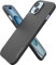 Smartish iPhone 15 Slim Case - Gripmunk Compatible with MagSafe [Lightweight + Protective] Thin Grip Cover with Microfiber Lining - Black Tie Affair