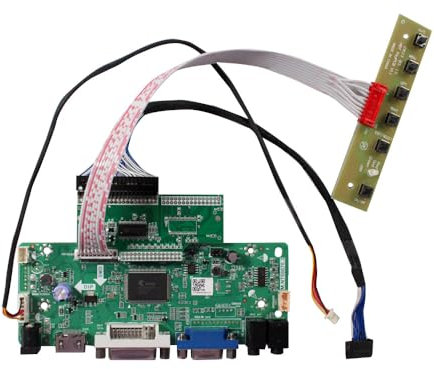VSDISPLAY VGA DVI Audio Controller Board für 10,4 Zoll 640x480 G104V1-T03 CMOS 31 Pins IPS TFT LCD Bildschirm